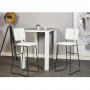 Tabouret de bar 50322BL - TOVa Blanc - Lot de 2