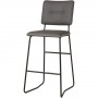 Tabouret de bar 50322GR - TOVa Gris - Lot de 2