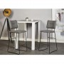 Tabouret de bar 50322GR - TOVa Gris - Lot de 2