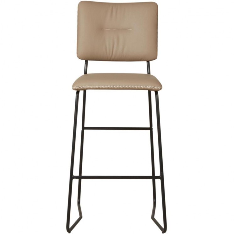 Tabouret de bar 50322Ta - TOVa Beige - Lot de 2