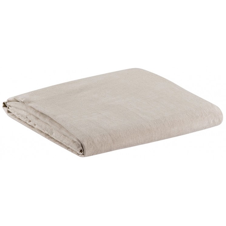 Drap Housse Stonewashed Zephyr Naturel 180 X 200