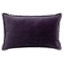 Coussin uni Fara Raisin 40 x 65