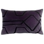 Coussin Fara brodé Raisin 40 x 65