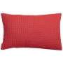 Coussin stonewashed Maia Groseille 30 x 50