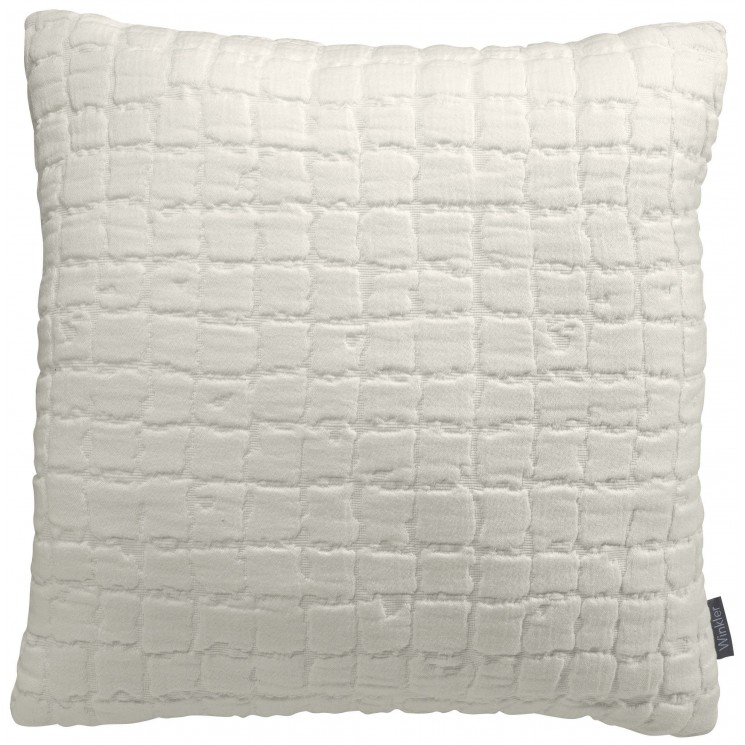 Coussin Stonewashed Swami Neige 45 X 45