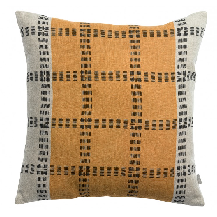 Coussin Zeff Eden Ocre 45 x 45