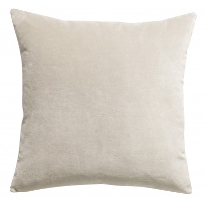 Coussin uni Elise Grège 45 x 45