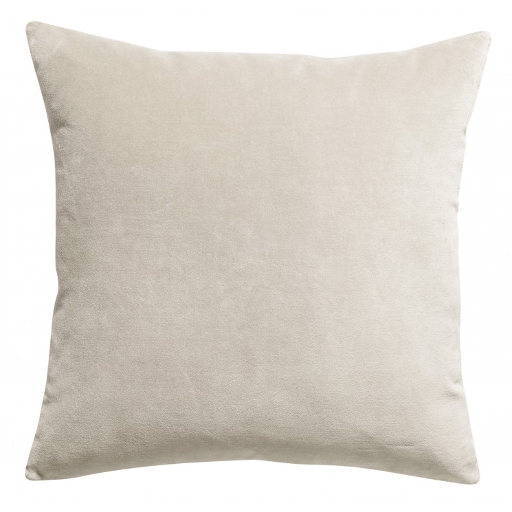 Coussin uni Elise Grège 45 x 45