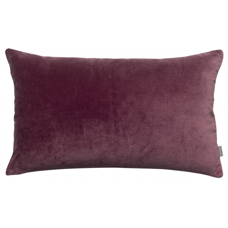 Coussin uni Elise Lilas 30 x 50