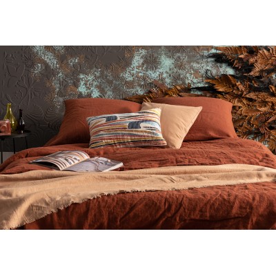 Coussin uni Zeff Caramel 30 x 50