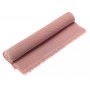 Tapis de bain uni Elly Blush 54 x 110