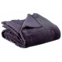 Plaid uni Fara Raisin 135 x 200