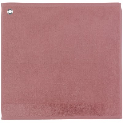 Essuie-mains oeillet Curl Bois de rose 50 x 50