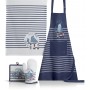 Tablier de cuisine adulte tourtan mer Bleu 72 x 85