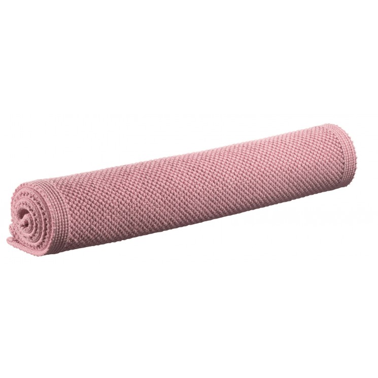 Tapis de bain uni Etia Blush 54 x 110