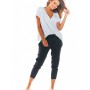  Pantalon femme model 144655 awama 