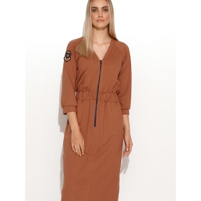  Robe de jour model 158371 Makadamia 