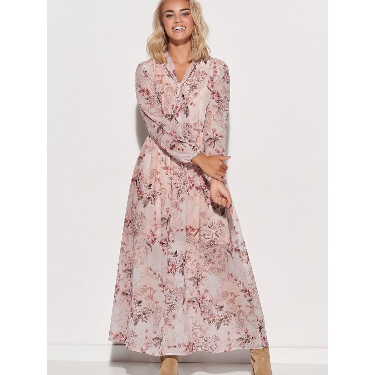  Robe de jour model 149407 Makadamia 