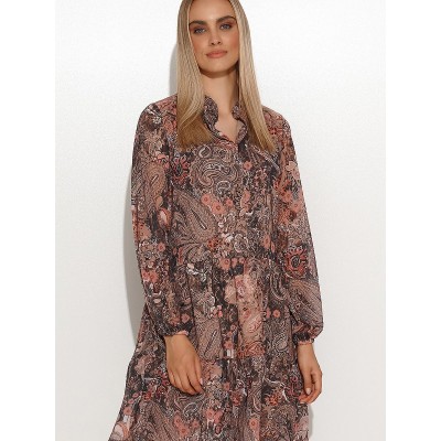  Robe de jour model 157119 Makadamia 