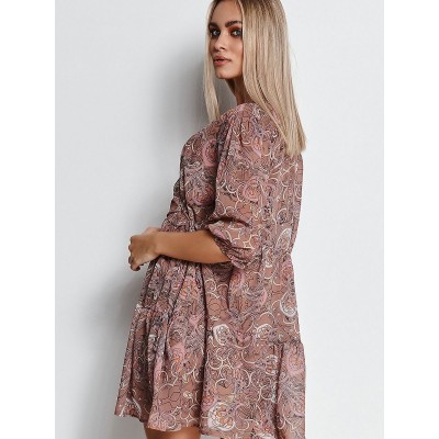  Robe de jour model 153192 Makadamia 