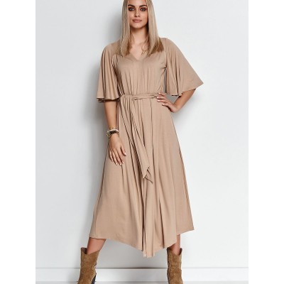  Robe de jour model 154823 Makadamia 