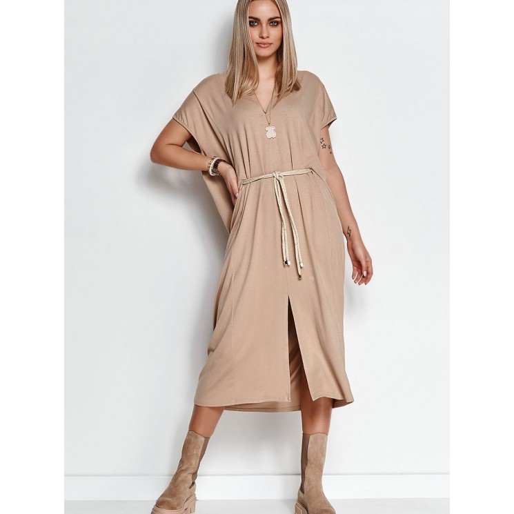  Robe de jour model 155226 Makadamia 