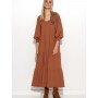  Robe de jour model 158368 Makadamia 