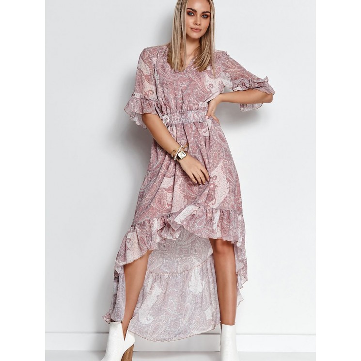  Robe de jour model 154261 Makadamia 