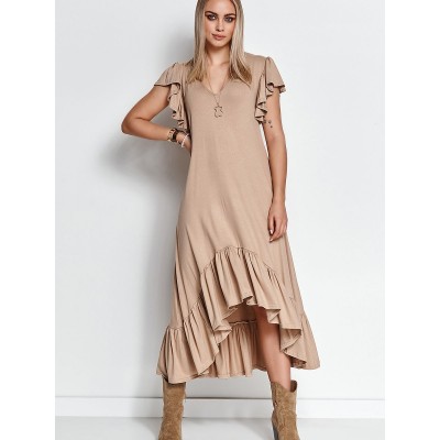  Robe de jour model 154813 Makadamia 