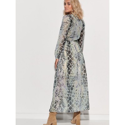  Robe de jour model 149405 Makadamia 