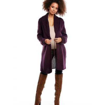  Cardigan de grossesse model 84477 PeeKaBoo 