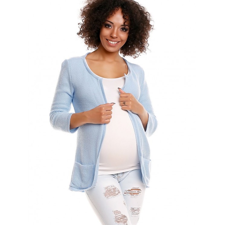  Cardigan de grossesse model 84482 PeeKaBoo 