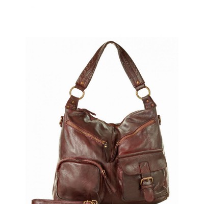  Sac en cuir naturel model 134221 Mazzini 