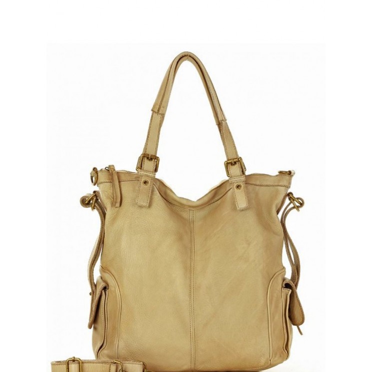  Sac en cuir naturel model 152802 Mazzini 