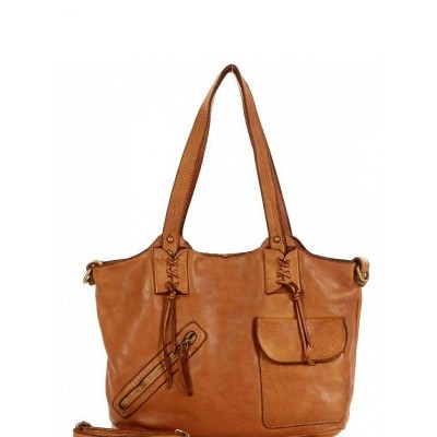  Sac en cuir naturel model 147119 Mazzini 