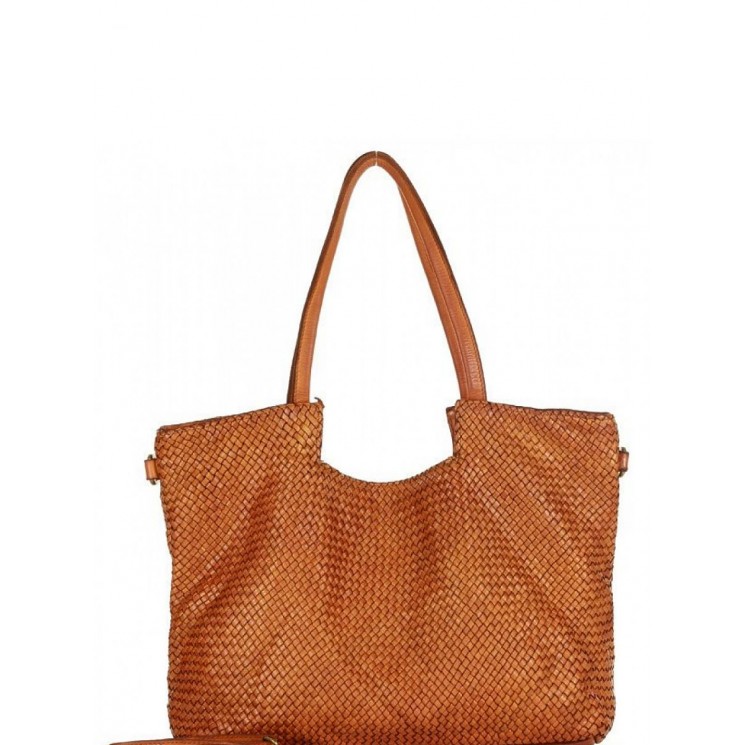  Sac en cuir naturel model 156499 Mazzini 
