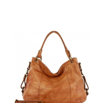  Sac en cuir naturel model 152409 Mazzini 