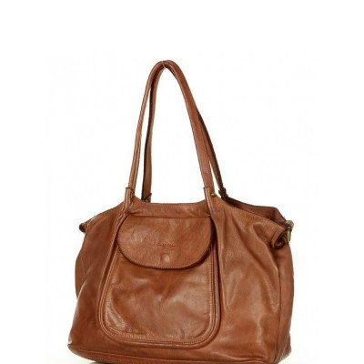  Sac en cuir naturel model 157114 Mazzini 