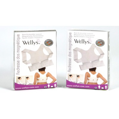 Wellys&#x000000ae;GI-161141: Correcteur de posture magnétique et soutien du dos - Hommes