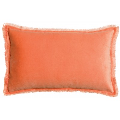 Coussin uni Fara Goyave 30 x 50