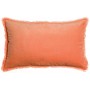 Coussin uni Fara Goyave 40 x 65