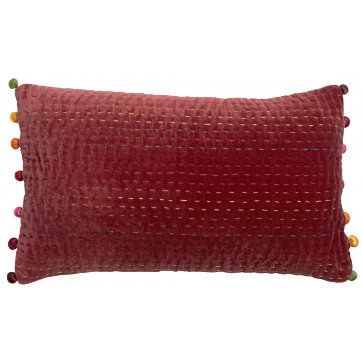 Coussin uni Gastounet Tomette 30 x 50