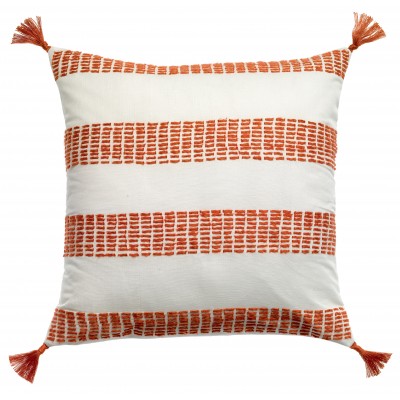 Coussin à rayures Diana Marmelade 45 x 45