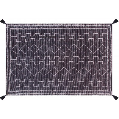 Tapis Gimie Charbon/ivoire 190 x 290