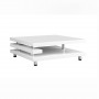 Table basse 13912BL - RENATO Blanc - Lot de 1