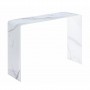 Console 30421BL - MARBLE Blanc - Lot de 1