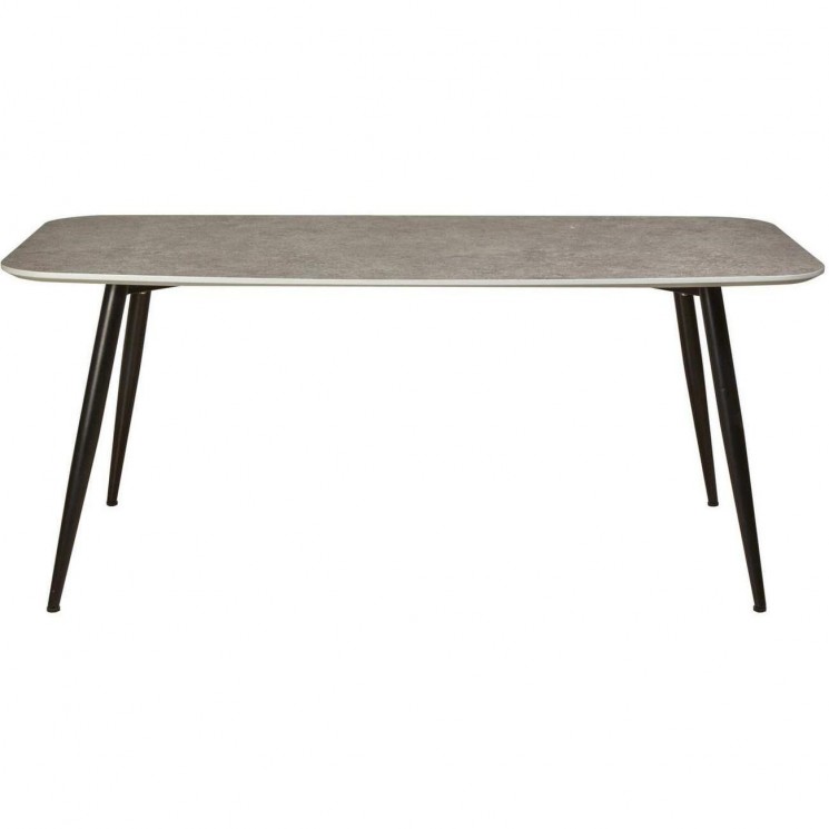 Table de repas 54416BE - TRIESTE Gris - Lot de 1