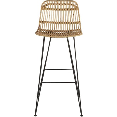 Tabouret de bar 18530NA - PANAY Beige - Lot de 2