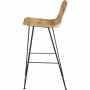 Tabouret de bar 18530NA - PANAY Beige - Lot de 2