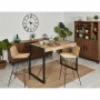 Tabouret de bar 18530NA - PANAY Beige - Lot de 2